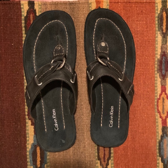 Men\'s Calvin Klein Leather Sandals 12 main image 4